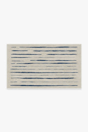 Talas Stripe — Halı, Çivit, AREA, beyaz zemin, 3x5
