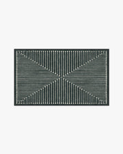 Inkdrop — Halı, Antrasit, AREA, beyaz zemin, 3x5