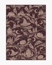 Autumn Alchemy — Halı, Bordo, AREA, beyaz zemin, 5x7