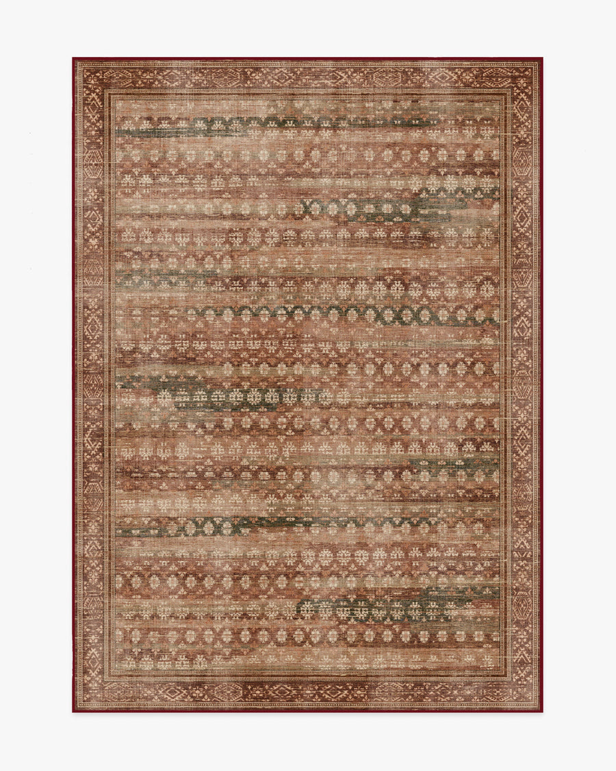 Solana — Halı, Pas Adaçayı, AREA, beyaz zemin, 5x7