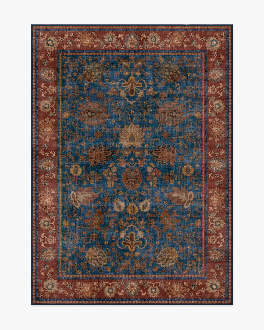Miere — Halı, Golden Kahverengi, AREA, beyaz zemin, 5x7
