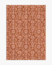 Ravina — Halı, Terracotta, AREA, beyaz zemin, 5x7