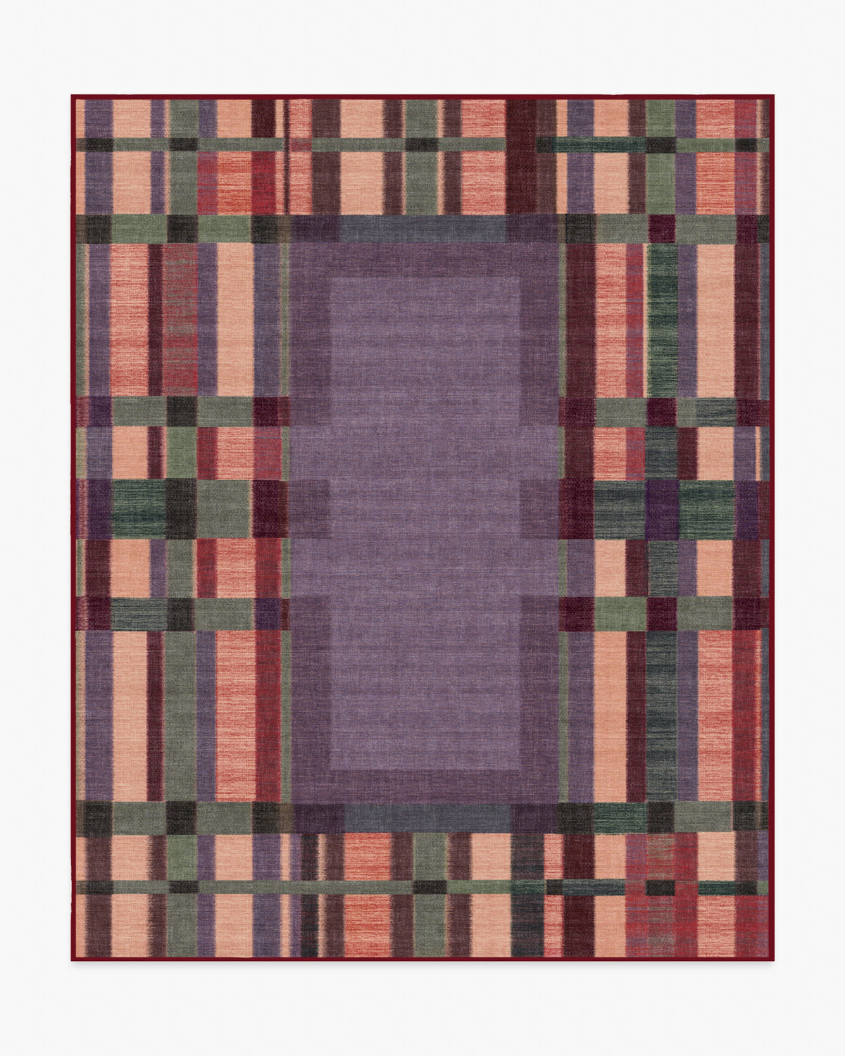Lad — Halı, Leylak, AREA, beyaz zemin, 8x10