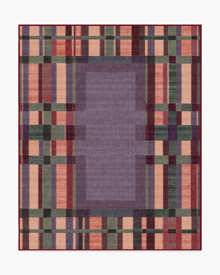 Lad — Halı, Leylak, AREA, beyaz zemin, 8x10
