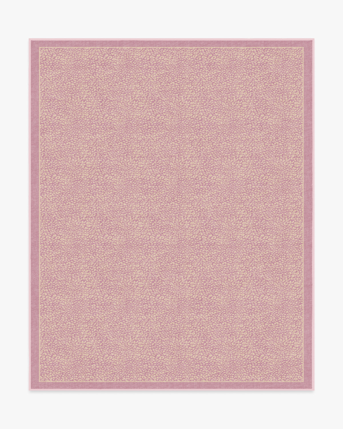 Cheeky Cheetah — Halı, Pembe, AREA, beyaz zemin, 8x10