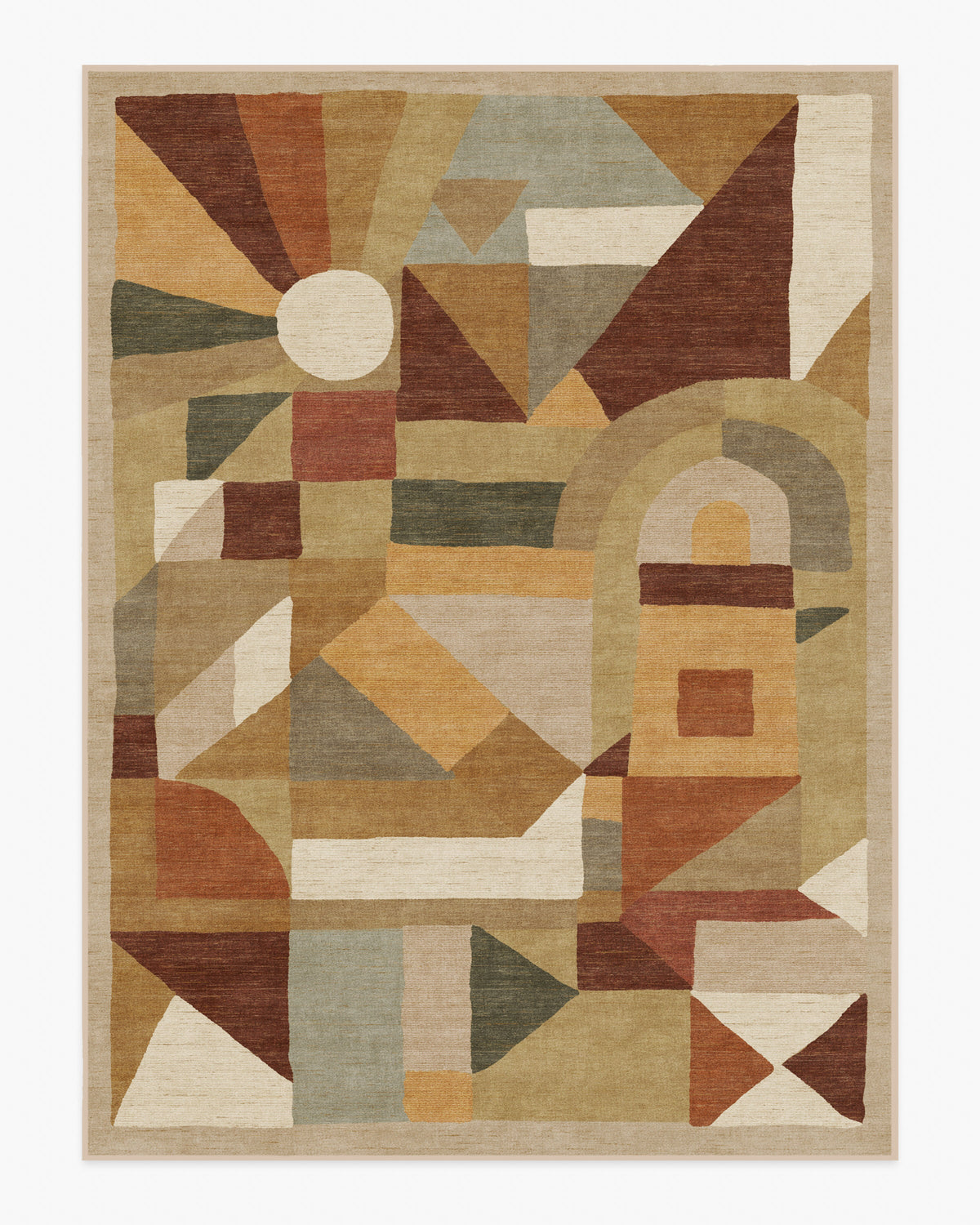Orilla — Halı, Doğal, AREA, beyaz zemin, 9x12