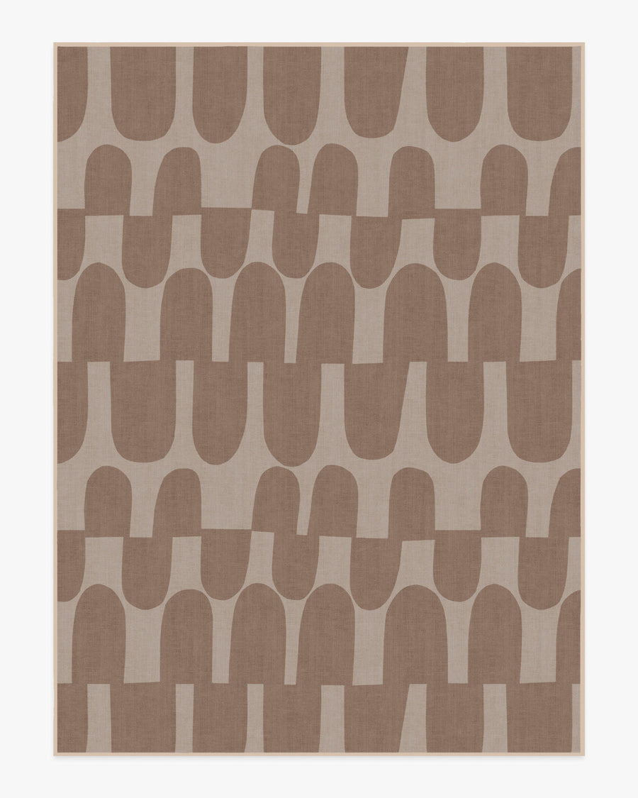 Ratsu — Halı, Taba, AREA, beyaz zemin, 9x12