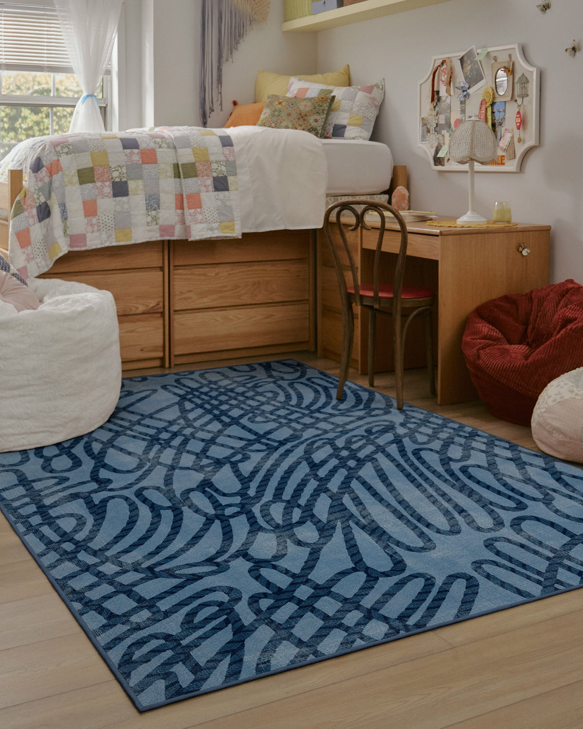 Rica Rope — Halı, Taş Mavi, AREA, yaşam alanı, 6x9
