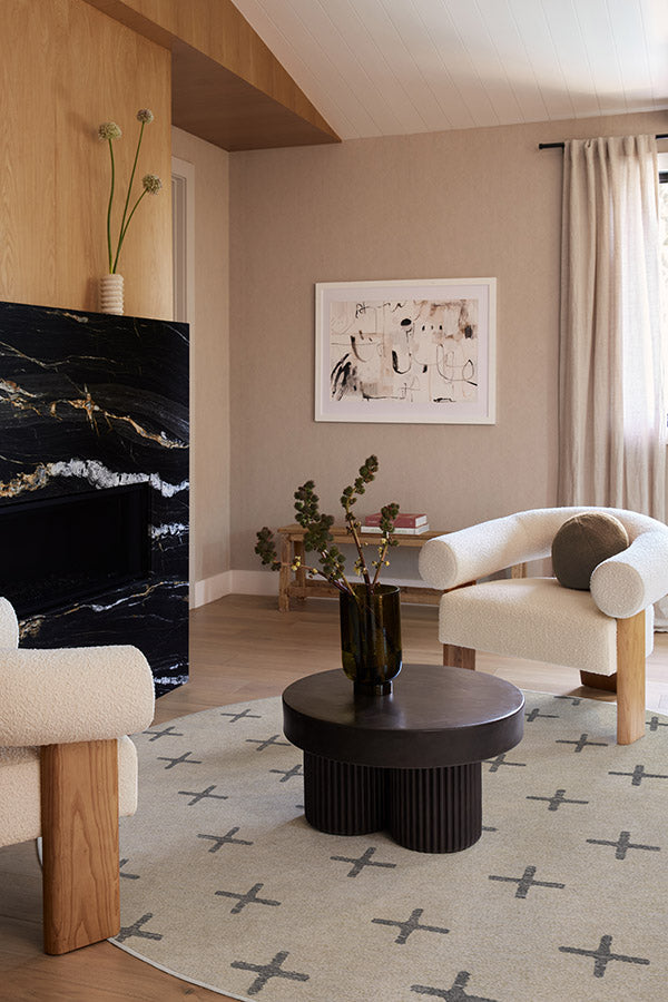 Crosby Birch — Halı, Antrasit, ROUND, yaşam alanı, 8R