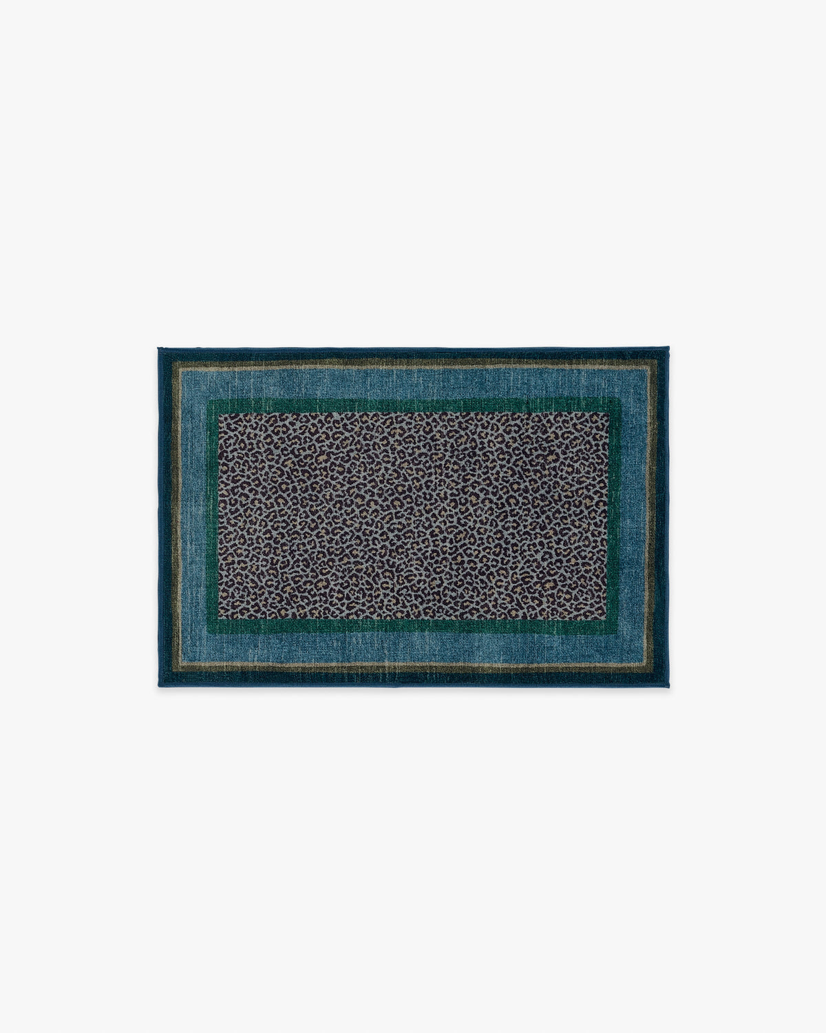 Panthera — Halı, Mavi Yeşil, AREA, beyaz zemin, 2x3