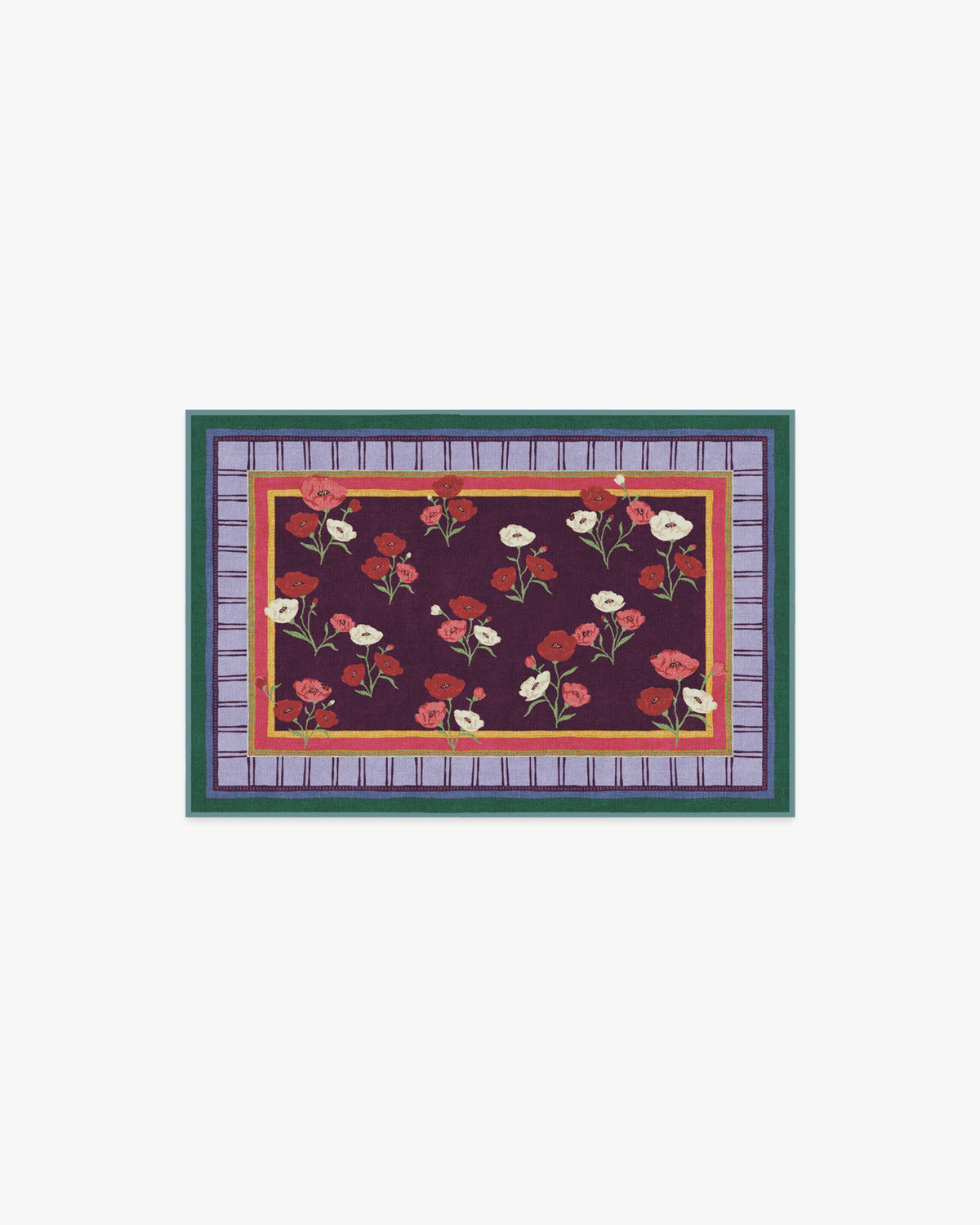 Ambroeus — Halı, Royal Erik, AREA, beyaz zemin, 2x3