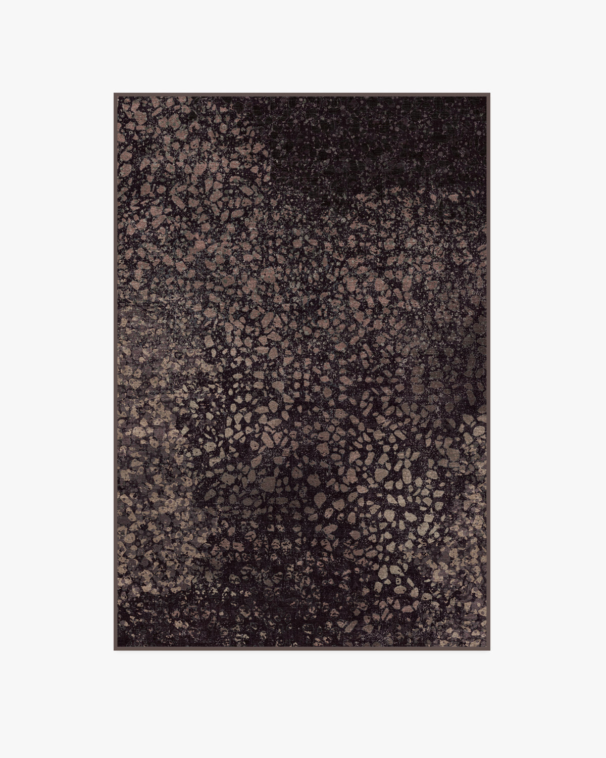 Terran — Halı, Bordo, AREA, beyaz zemin, 4x6