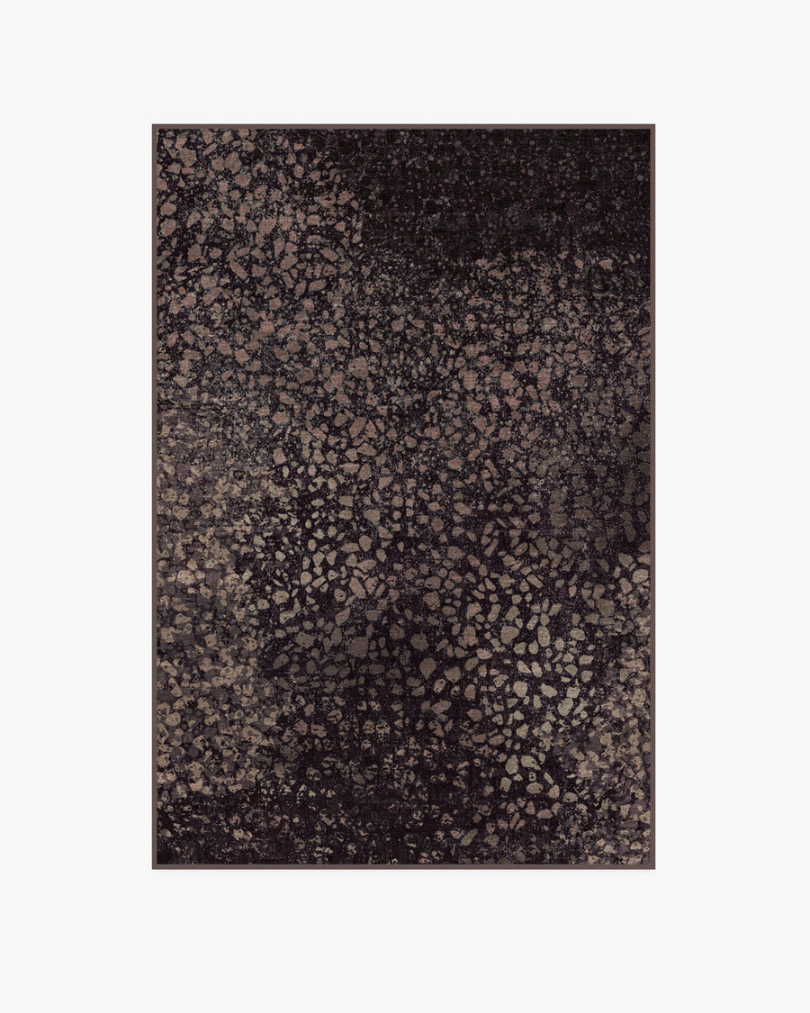 Terran — Halı, Bordo, AREA, beyaz zemin, 4x6