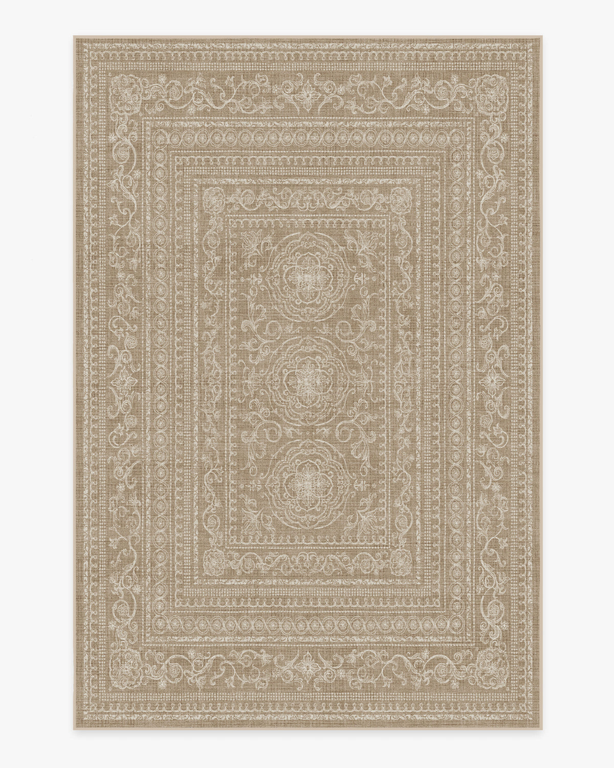 Gisele — Halı, Doğal, AREA, beyaz zemin, 6x9