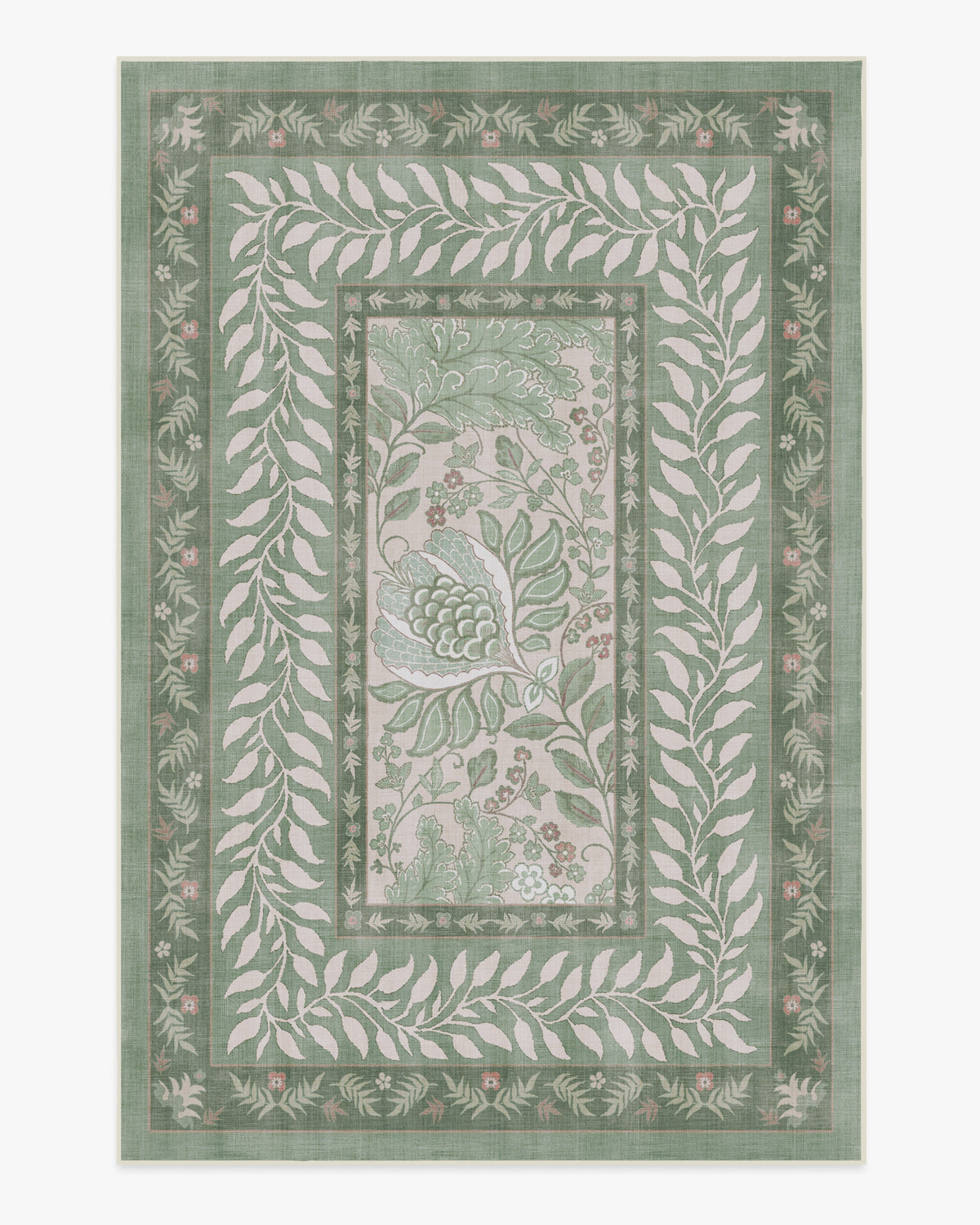 Provence — Halı, Adaçayı, AREA, beyaz zemin, 6x9
