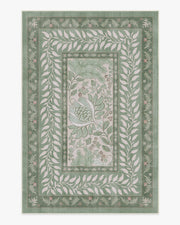 Provence — Halı, Adaçayı, AREA, beyaz zemin, 6x9