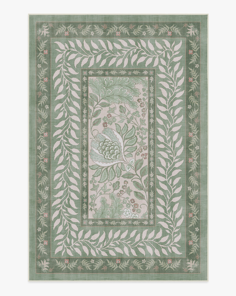Provence — Halı, Adaçayı, AREA, beyaz zemin, 6x9