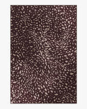 Fawn — Halı, Bordo, AREA, beyaz zemin, 6x9