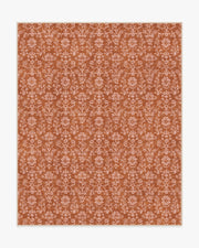 Ravina — Halı, Terracotta, AREA, beyaz zemin, 8x10