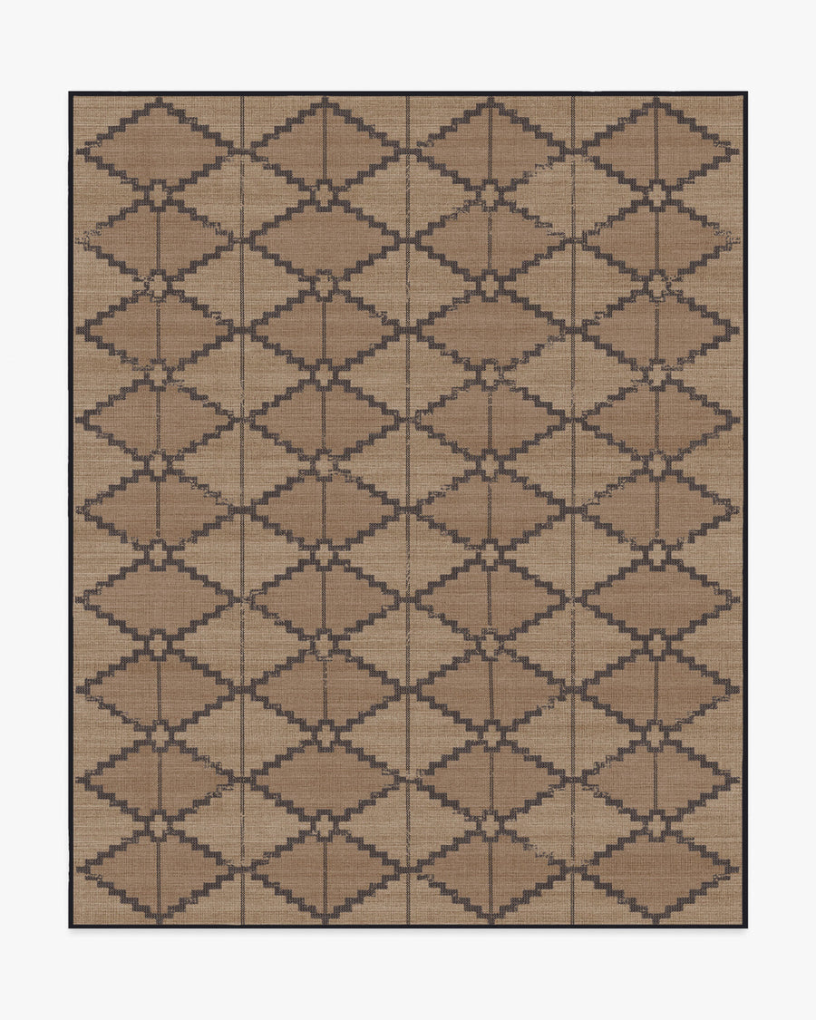 Talullah — Halı, Antrasit, AREA, beyaz zemin, 8x10