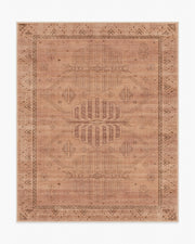 Zariah — Halı, Gül Pas, AREA, beyaz zemin, 8x10