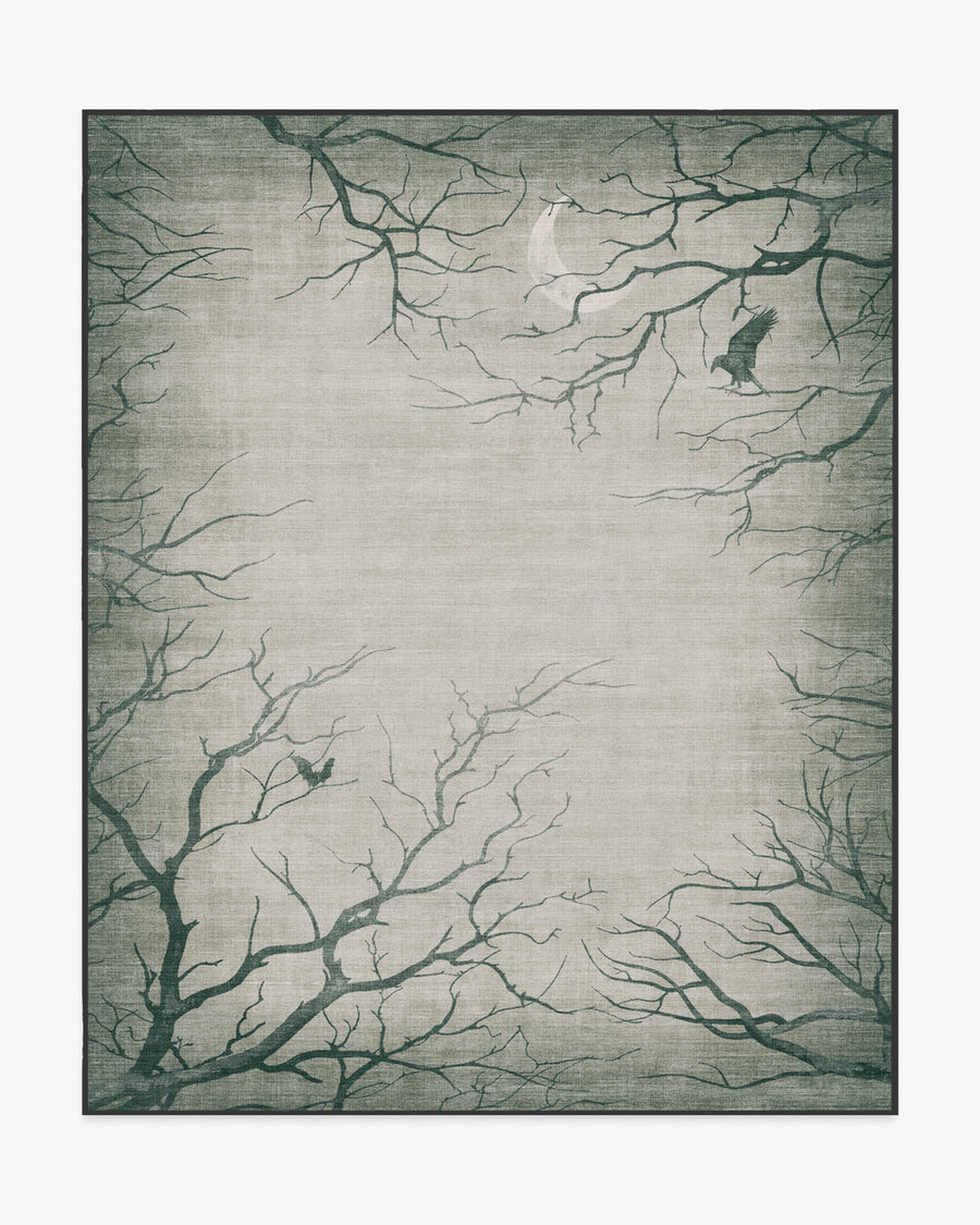 Moonshadows — Halı, Gri, AREA, beyaz zemin, 8x10