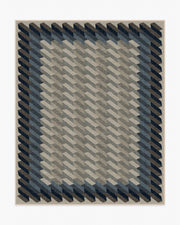 Echo — Halı, Antrasit, AREA, beyaz zemin, 8x10
