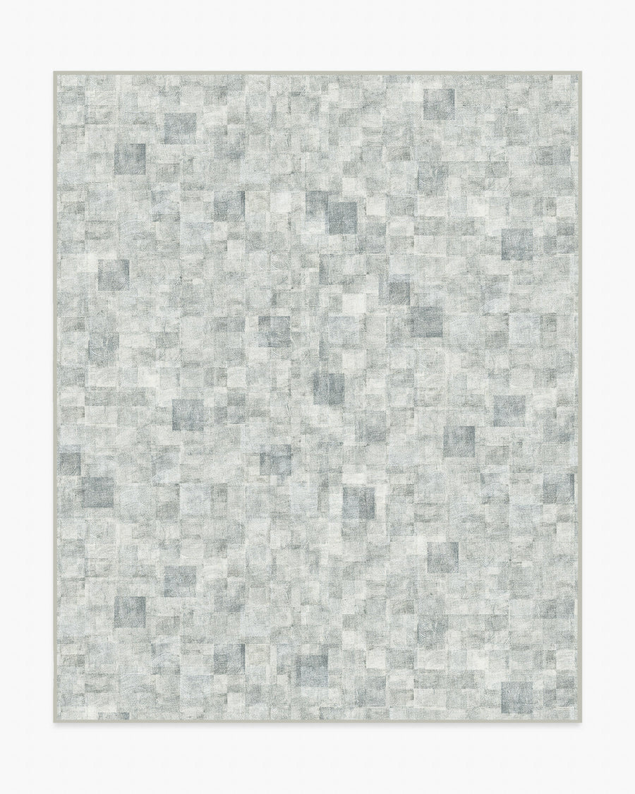 Uma — Halı, Gri, AREA, beyaz zemin, 8x10