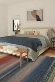 Linear Striped — Halı, Multi, AREA, yaşam alanı, 8x10