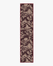 Autumn Alchemy — Halı, Bordo, RUNNER, beyaz zemin, 2x12