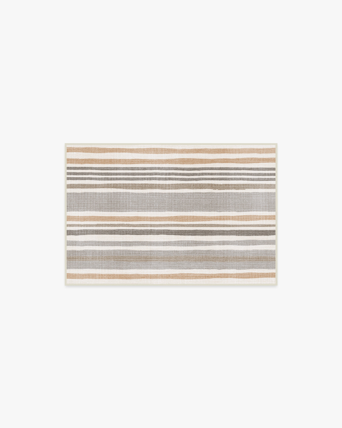 Elio Stripe — Halı, Gri Fildişi, AREA, beyaz zemin, 2x3