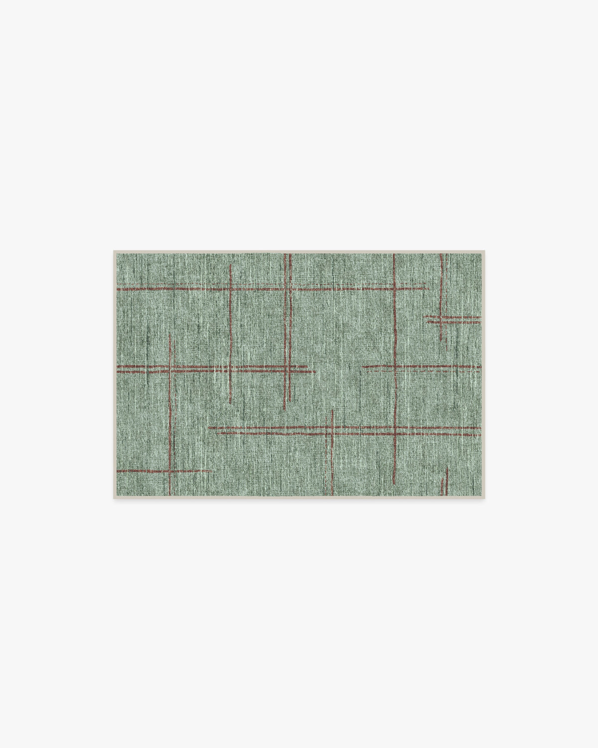 Stellan — Halı, Adaçayı, AREA, beyaz zemin, 2x3