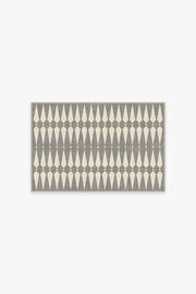 Carnaby Shadow Del Sol — Halı, Gri, AREA, beyaz zemin, 2x3