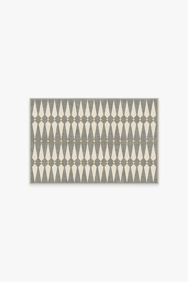 Carnaby Shadow Del Sol — Halı, Gri, AREA, beyaz zemin, 2x3