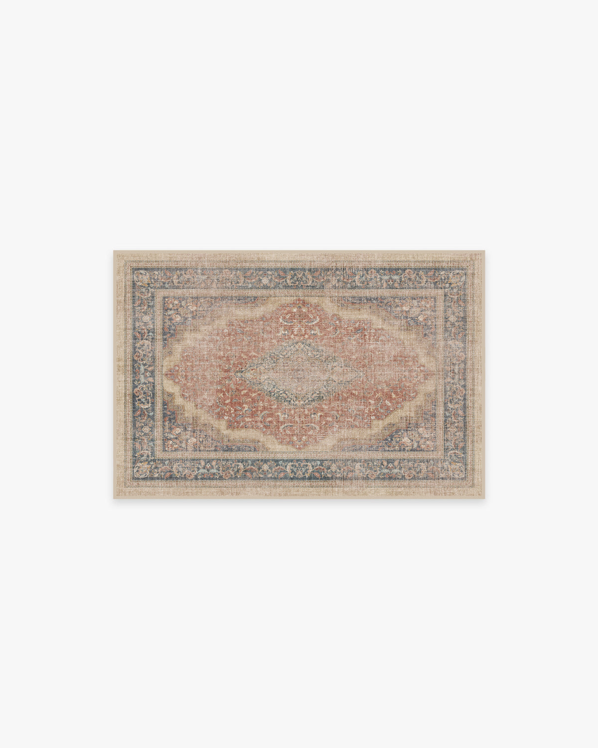 Adeline — Halı, Antique Kırmızı, AREA, beyaz zemin, 2x3