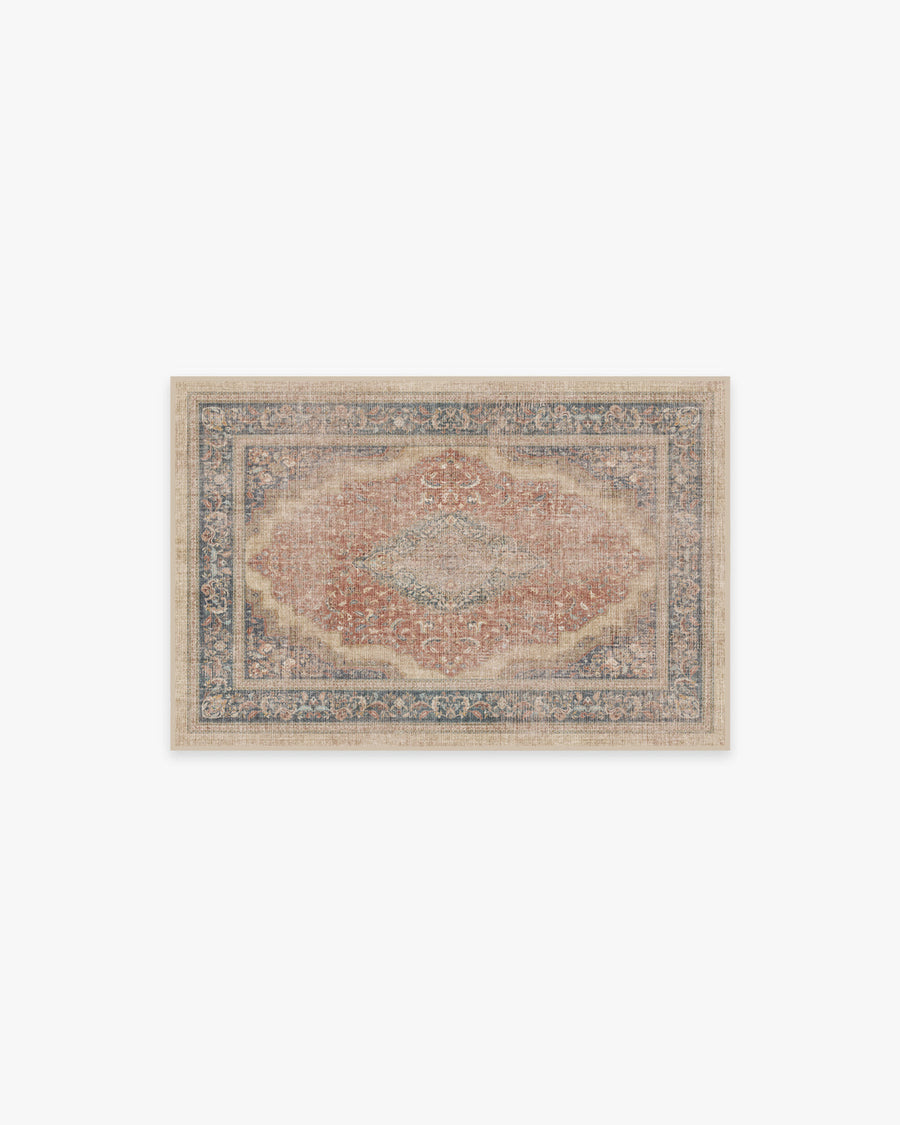 Adeline — Halı, Antique Kırmızı, AREA, beyaz zemin, 2x3