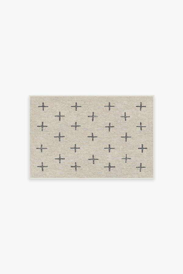 Crosby Birch — Halı, Antrasit, AREA, beyaz zemin, 2x3