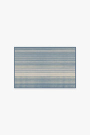 Coastal Linear Stripe — Halı, Arduvaz, AREA, beyaz zemin, 2x3