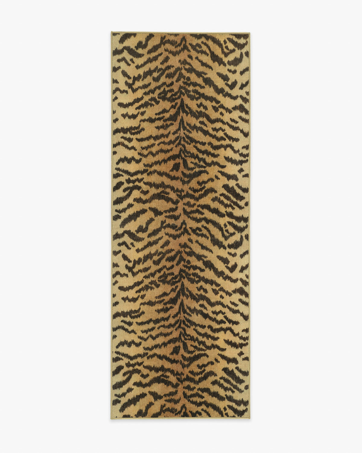 Tigre — Halı, Altın, RUNNER, beyaz zemin, 2x7