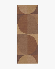 Harlow — Halı, Bakır Kahverengi, RUNNER, beyaz zemin, 2x7