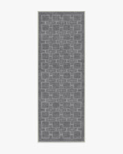 Fletcher — Halı, Gri, RUNNER, beyaz zemin, 2x7