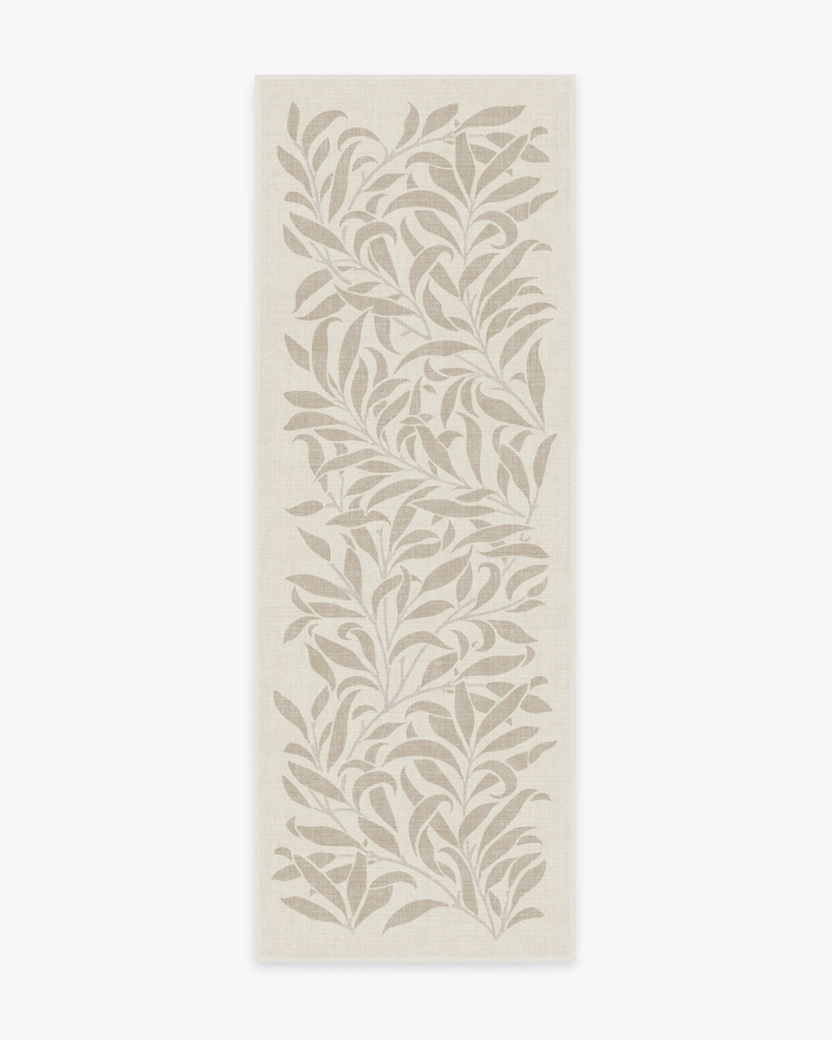 Morris And Co Pure Willow Boughs — Halı, Doğal, RUNNER, beyaz zemin, 2x7