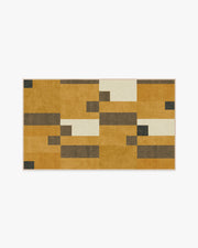 Corso — Halı, Toprak Sarısı, AREA, beyaz zemin, 3x5