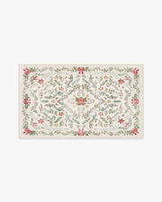 Deck The Halls — Halı, Krem Çok Renkli, AREA, beyaz zemin, 3x5
