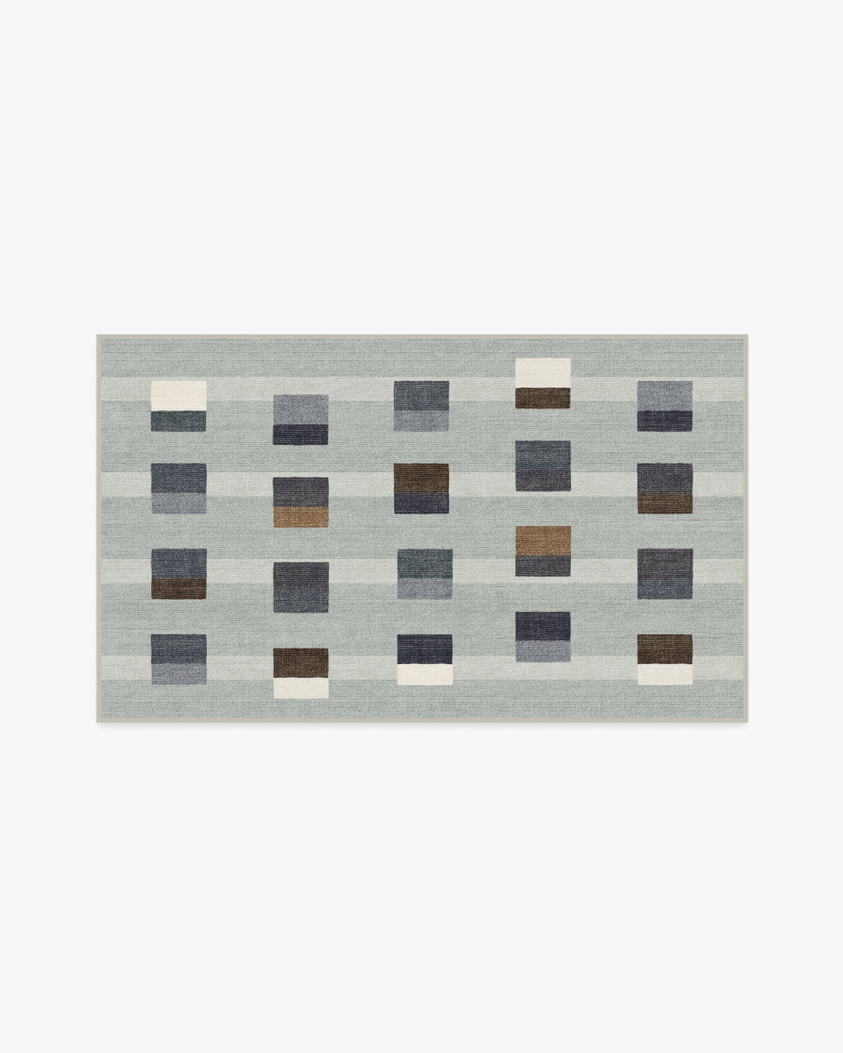 Pezzo — Halı, Gri, AREA, beyaz zemin, 3x5