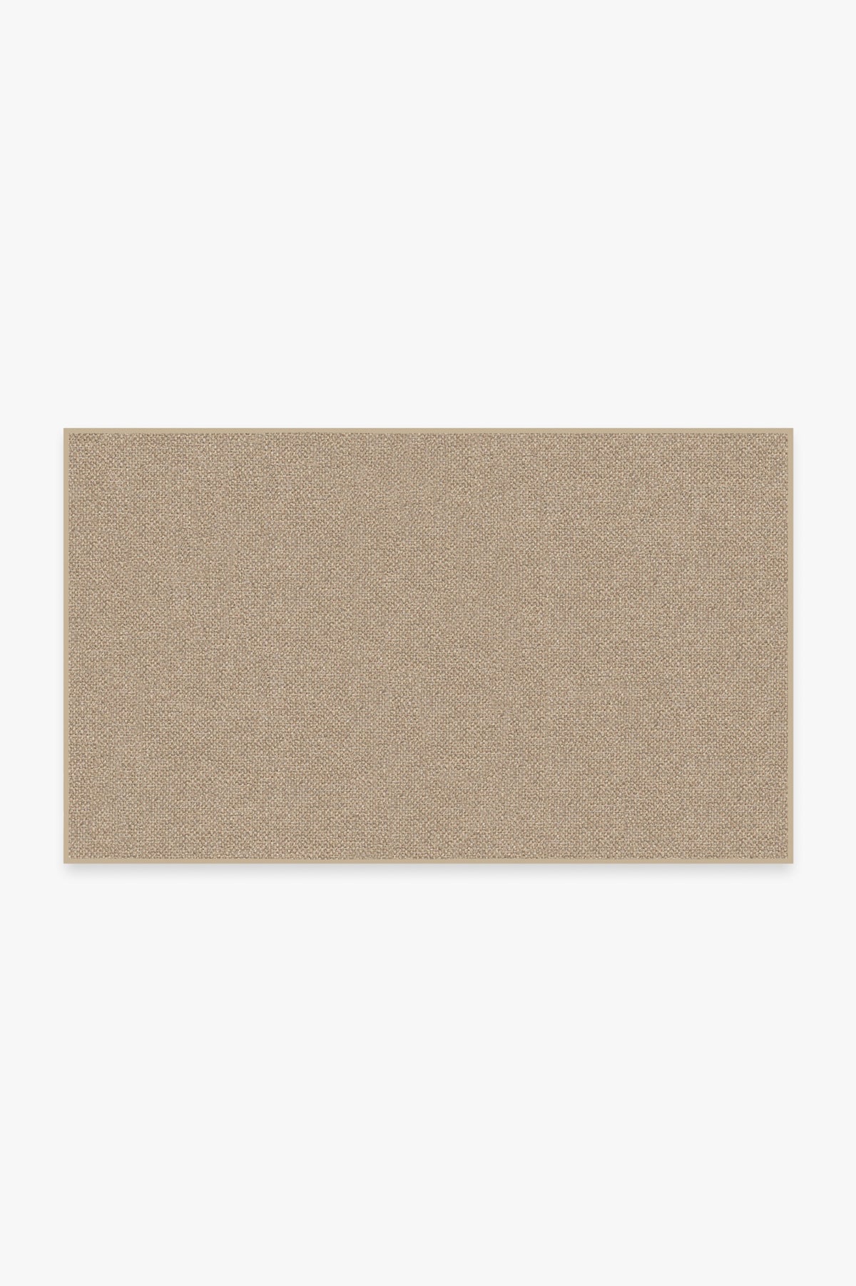 Flatwoven — Halı, Warm Kum, AREA, beyaz zemin, 3x5