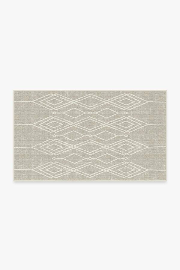 Gemma Lattice — Halı, Doğal, AREA, beyaz zemin, 3x5