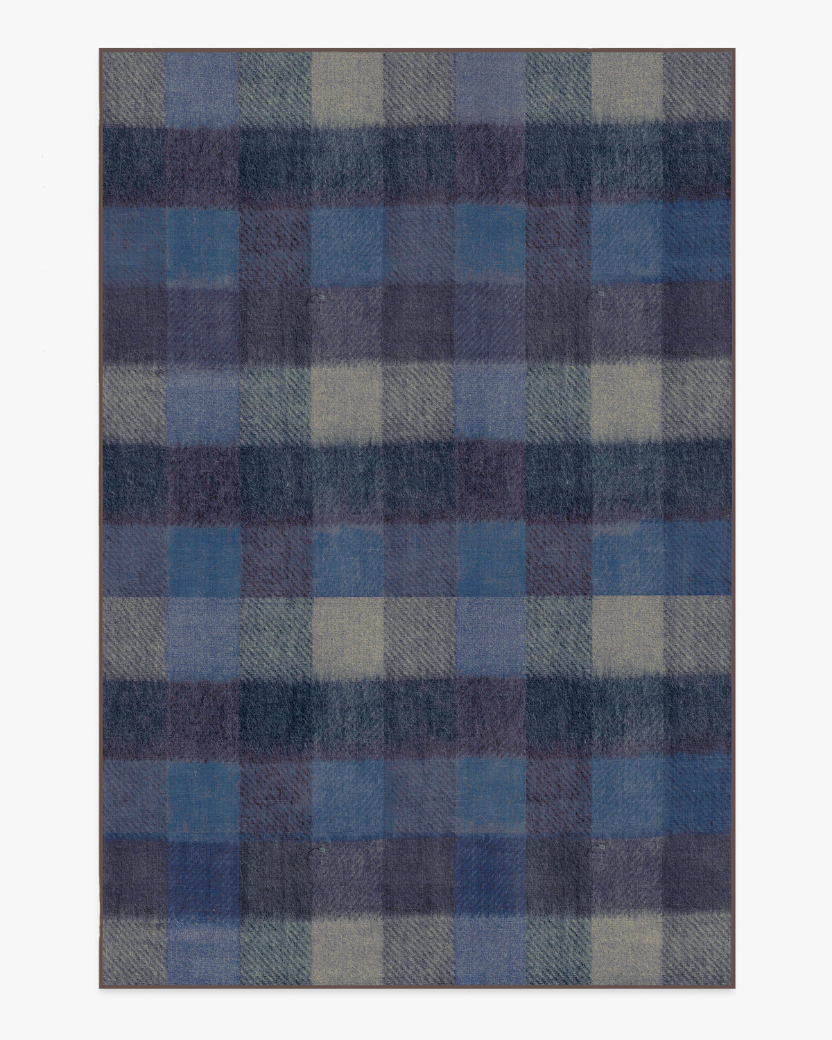 Tallitha — Halı, Mavi Erik, AREA, beyaz zemin, 6x9