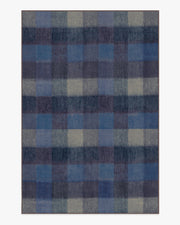 Tallitha — Halı, Mavi Erik, AREA, beyaz zemin, 6x9