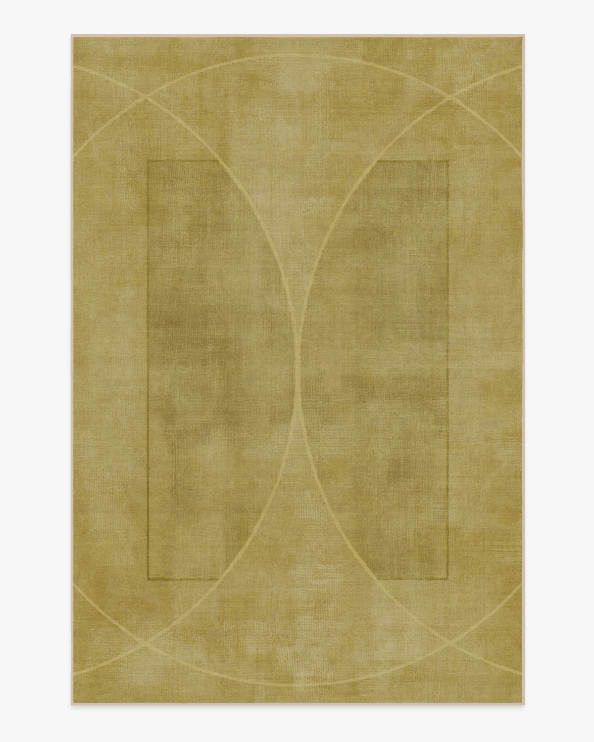 Ayla — Halı, Altın, AREA, beyaz zemin, 6x9